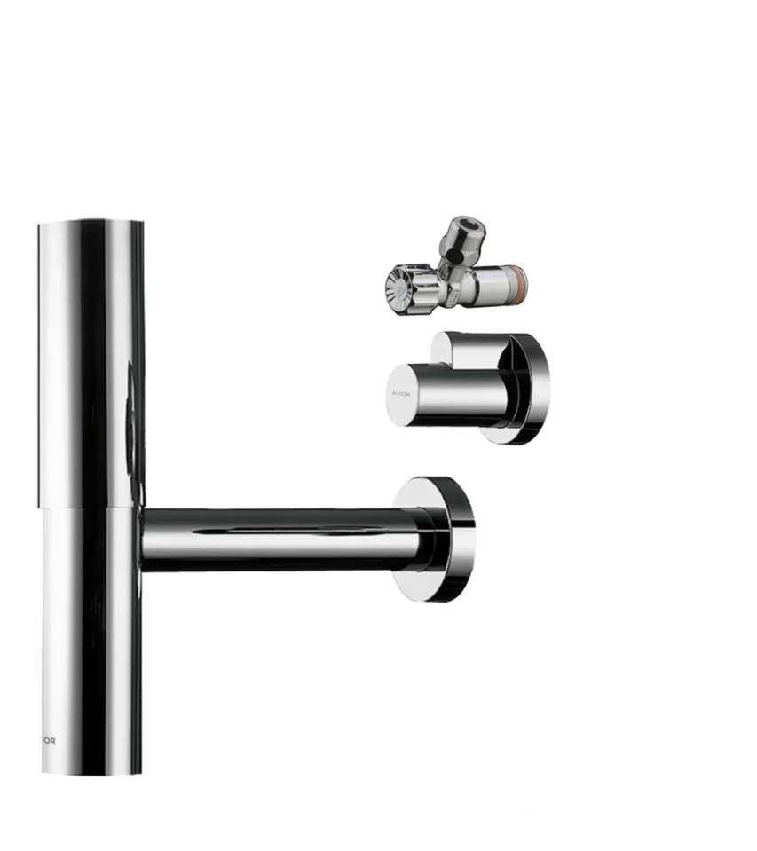 Axor Siphons 380 X 160 X 85mm Brass - Brushed product image - Image 1