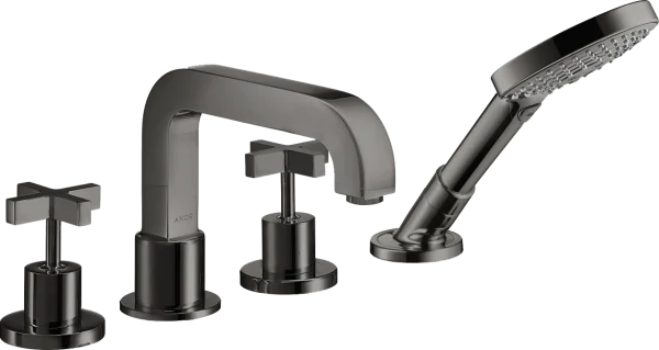 Axor Citterio Bath Mixers Concealed 510 X 263 X 128mm Gunmetal/chrome - Polished