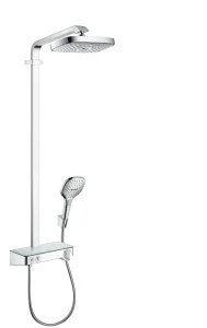 Hansgrohe Raindance Select E Showerpipes With Thermostatic Mixer 1070 X 400 X 130mm Chrome