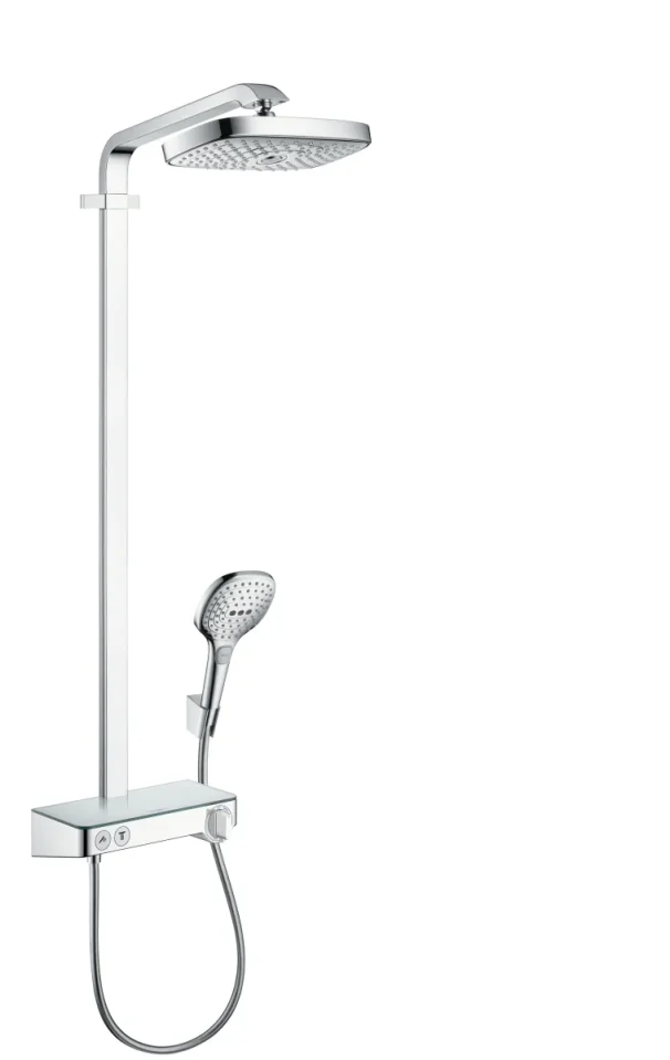 Hansgrohe Raindance Select E Showerpipes With Thermostatic Mixer 1070 X 400 X 130mm Chrome product image - Image 1