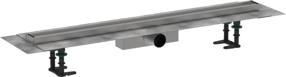 Hansgrohe Raindrain Compact Shower Wastes 1083 X 155 X 132mm product image - Image 1