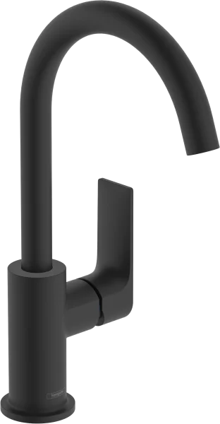 Hansgrohe Rebris E Manual Mixers 505 X 265 X 135mm Black - Matt