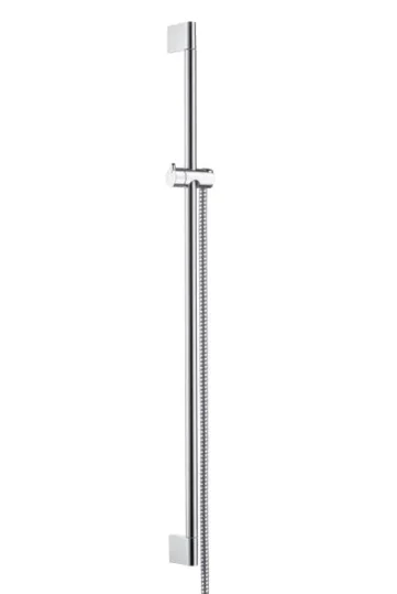 Hansgrohe Unica Wallbars 1007 X 153 X 45mm Chrome detail view - Image 2
