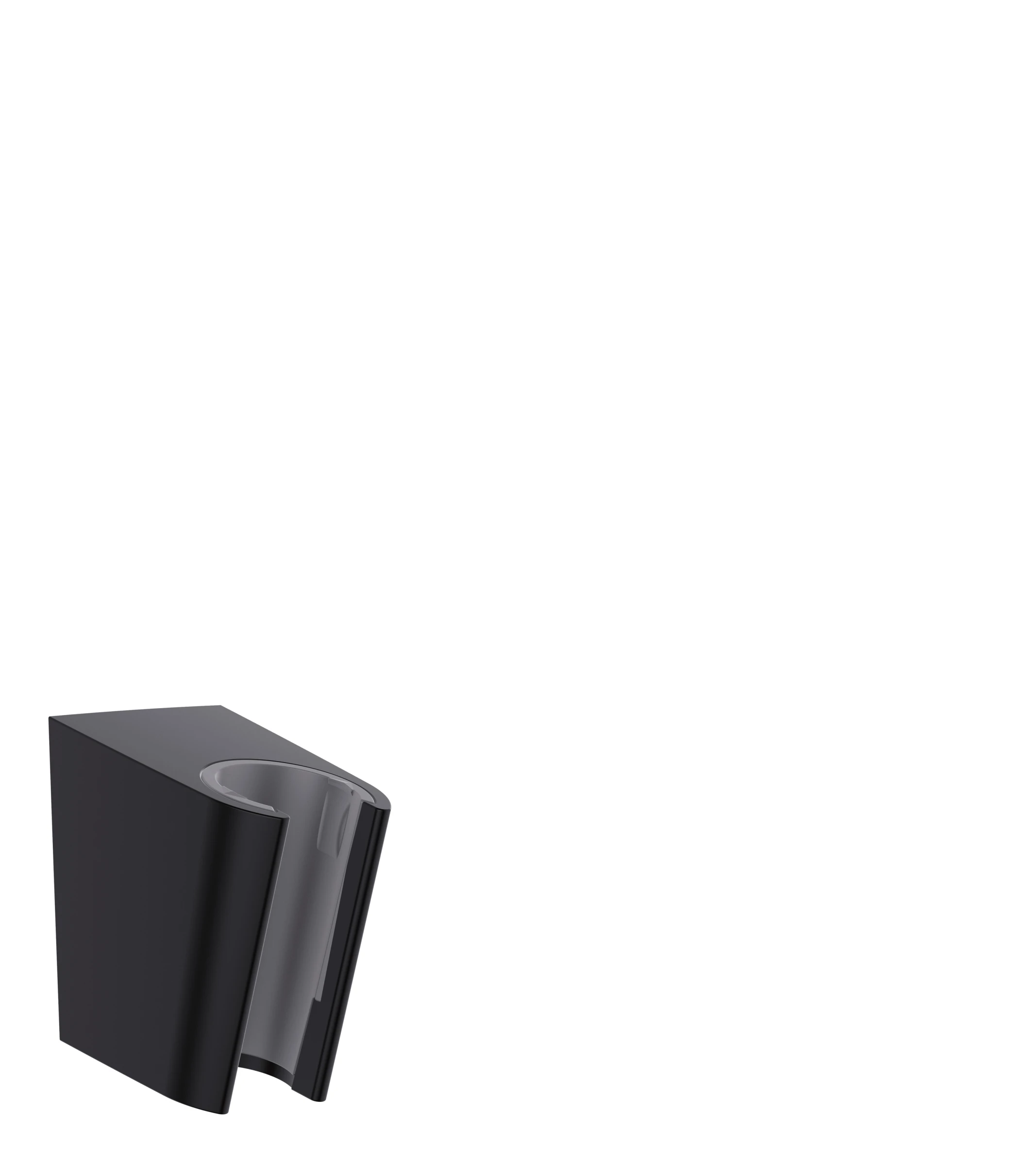 Hansgrohe Shower Support 131 X 71 X 70mm Black - Matt
