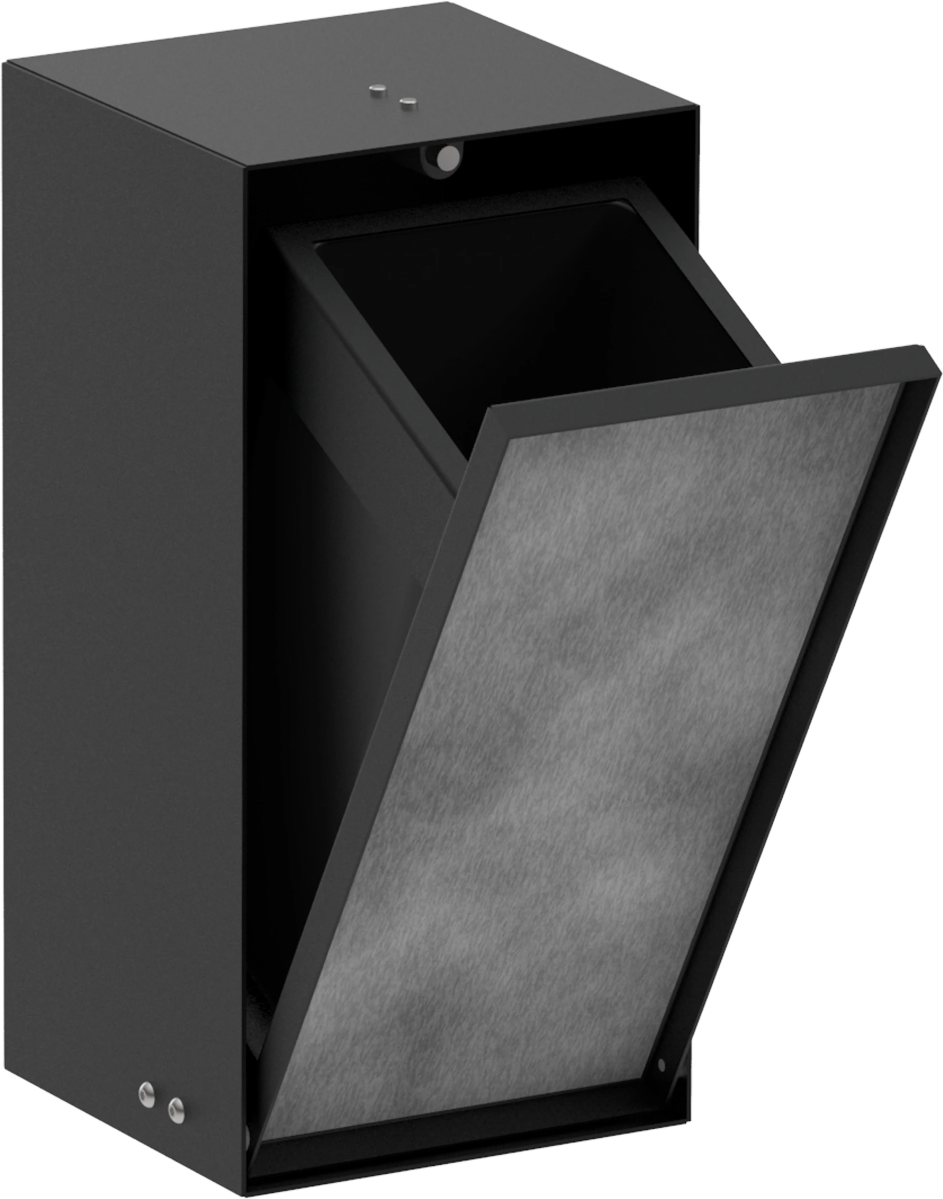 Hansgrohe Xtrastoris Rock Wall Niches 470 X 410 X 160mm Black - Matt