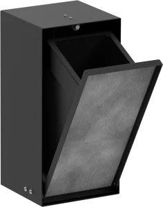 Hansgrohe Xtrastoris Rock Wall Niches 470 X 410 X 160mm Black - Matt
