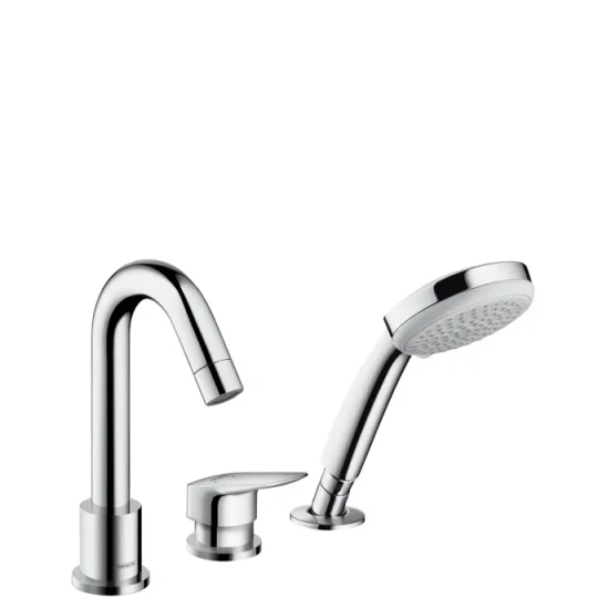 Hansgrohe Logis Bath Mixers Concealed 509 X 269 X 136mm Chrome detail view - Image 2