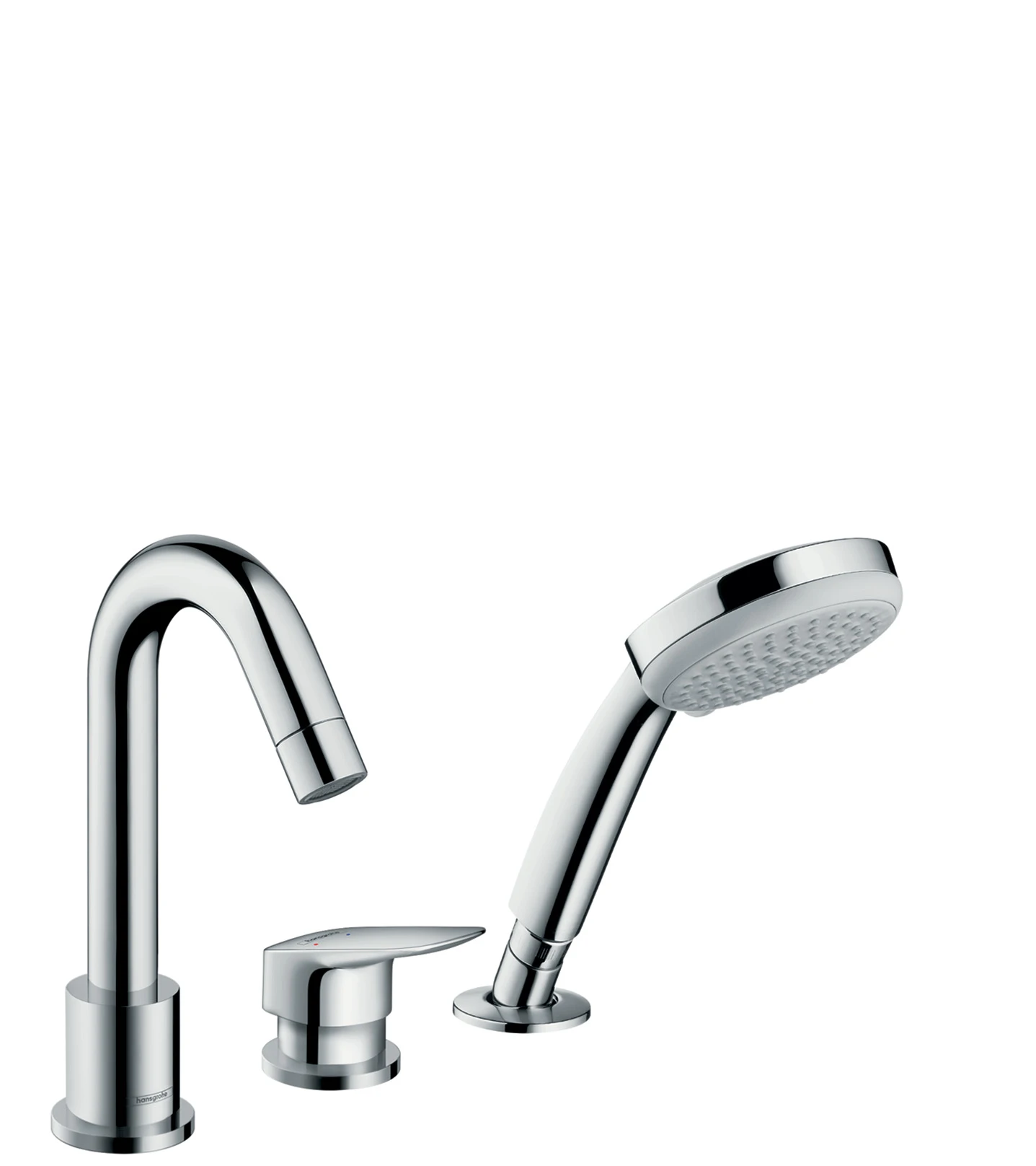 Hansgrohe Logis Bath Mixers Concealed 509 X 269 X 136mm Chrome