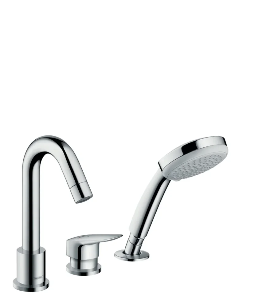 Hansgrohe Logis Bath Mixers Concealed 509 X 269 X 136mm Chrome product image - Image 1
