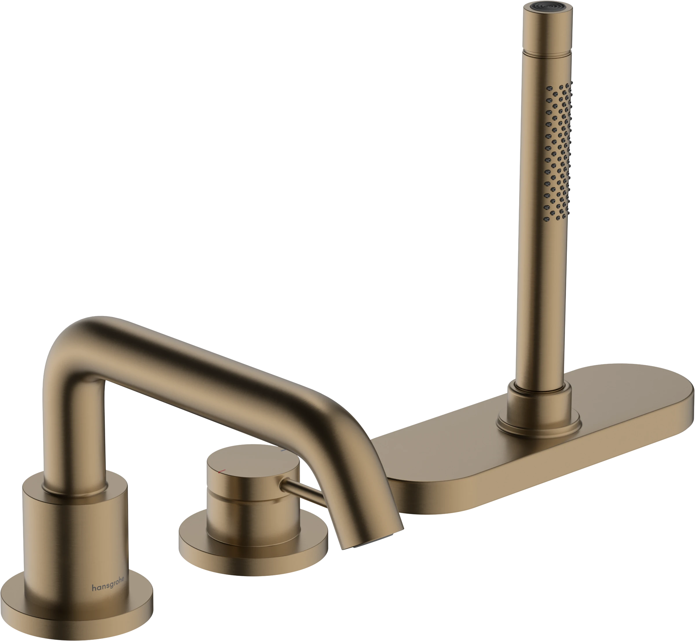 Hansgrohe Tecturis S Bath Mixers Concealed 540 X 280 X 220mm Bronze - Brushed