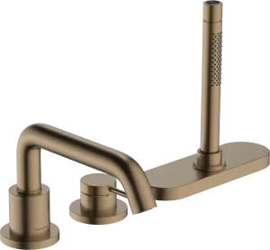 Hansgrohe Tecturis S Bath Mixers Concealed 540 X 280 X 220mm Bronze - Brushed