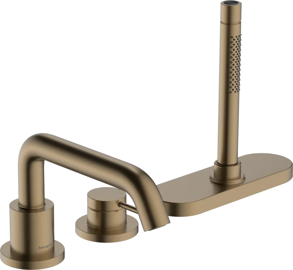 Hansgrohe Tecturis S Bath Mixers Concealed 540 X 280 X 220mm Bronze - Brushed product image - Image 1