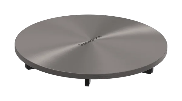 Hansgrohe Raindrain Staro Finish Sets Shower Trays 130 X 110 X 90mm Gunmetal/chrome - Brushed