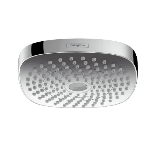Hansgrohe Croma Select E Overhead Showers 305 X 280 X 135mm Chrome detail view - Image 2
