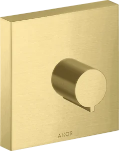 Axor Showersolutions Shut-off Valves 240 X 230 X 65mm Brass - Brushed