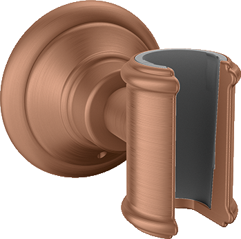 Axor Montreux Shower Support 130 X 110 X 87mm Rose Gold/gold - Brushed