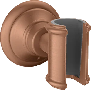 Axor Montreux Shower Support 130 X 110 X 87mm Rose Gold/gold - Brushed