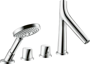 Axor Starck Organic Thermostatic Bath Filler Concealed 504 X 263 X 128mm Chrome