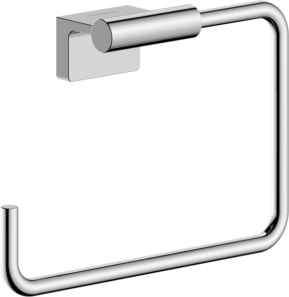 Hansgrohe Addstoris S Towel Ring 140 X 60 X 240mm Chrome