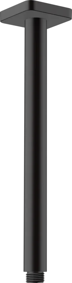 Hansgrohe Vernis Shape Shower Arms 70 X 46 X 365mm Black - Matt product image - Image 1