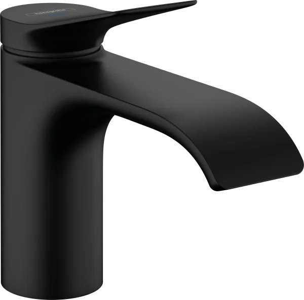 Hansgrohe Vivenis Pillar Tap 80 For Cold Water Without Waste Set Matt Black