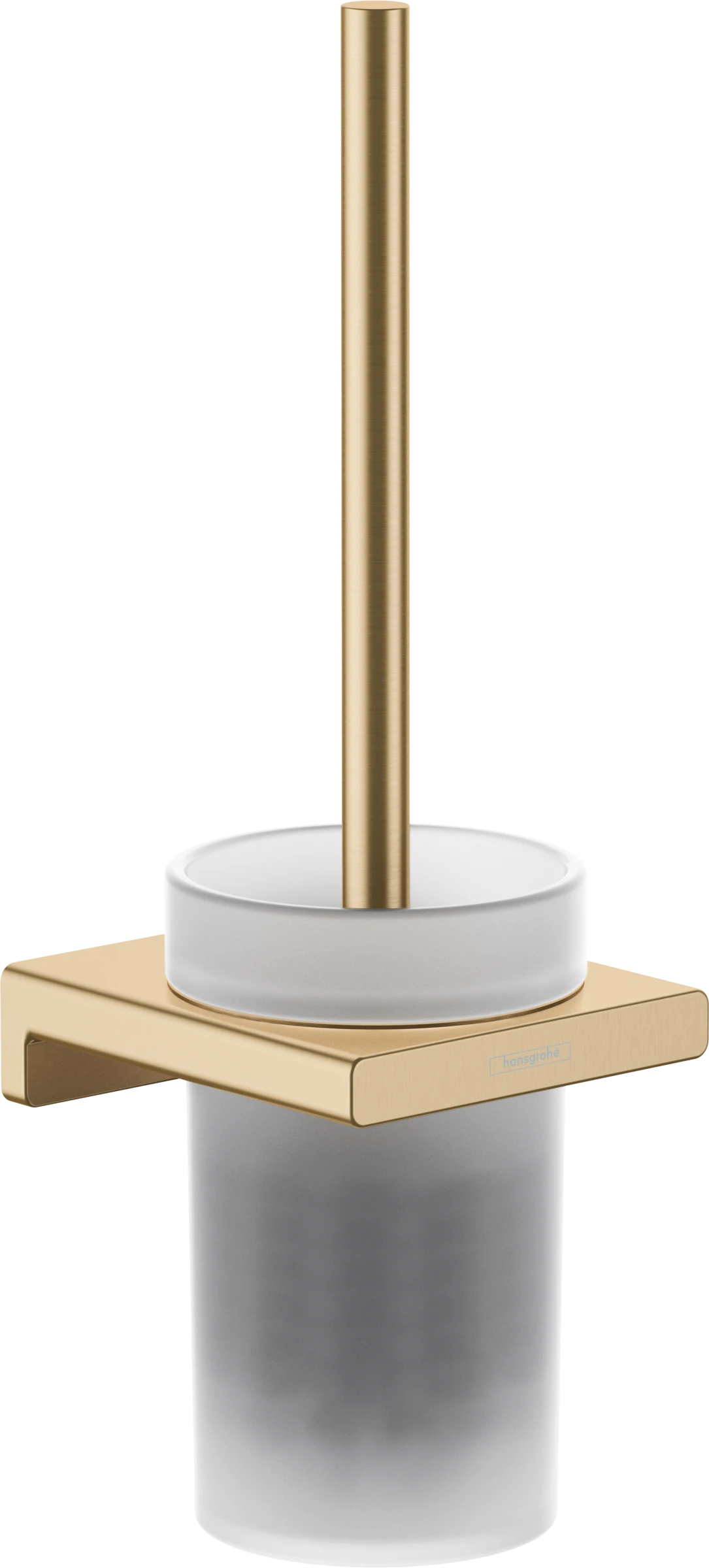 Hansgrohe Addstoris Q Toilet Brush Holders 130 X 130 X 370mm Bronze - Brushed