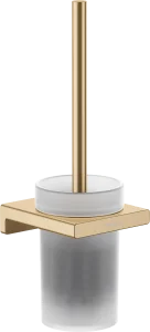 Hansgrohe Addstoris Q Toilet Brush Holders 130 X 130 X 370mm Bronze - Brushed