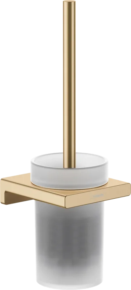 Hansgrohe Addstoris Q Toilet Brush Holders 130 X 130 X 370mm Bronze - Brushed product image - Image 1