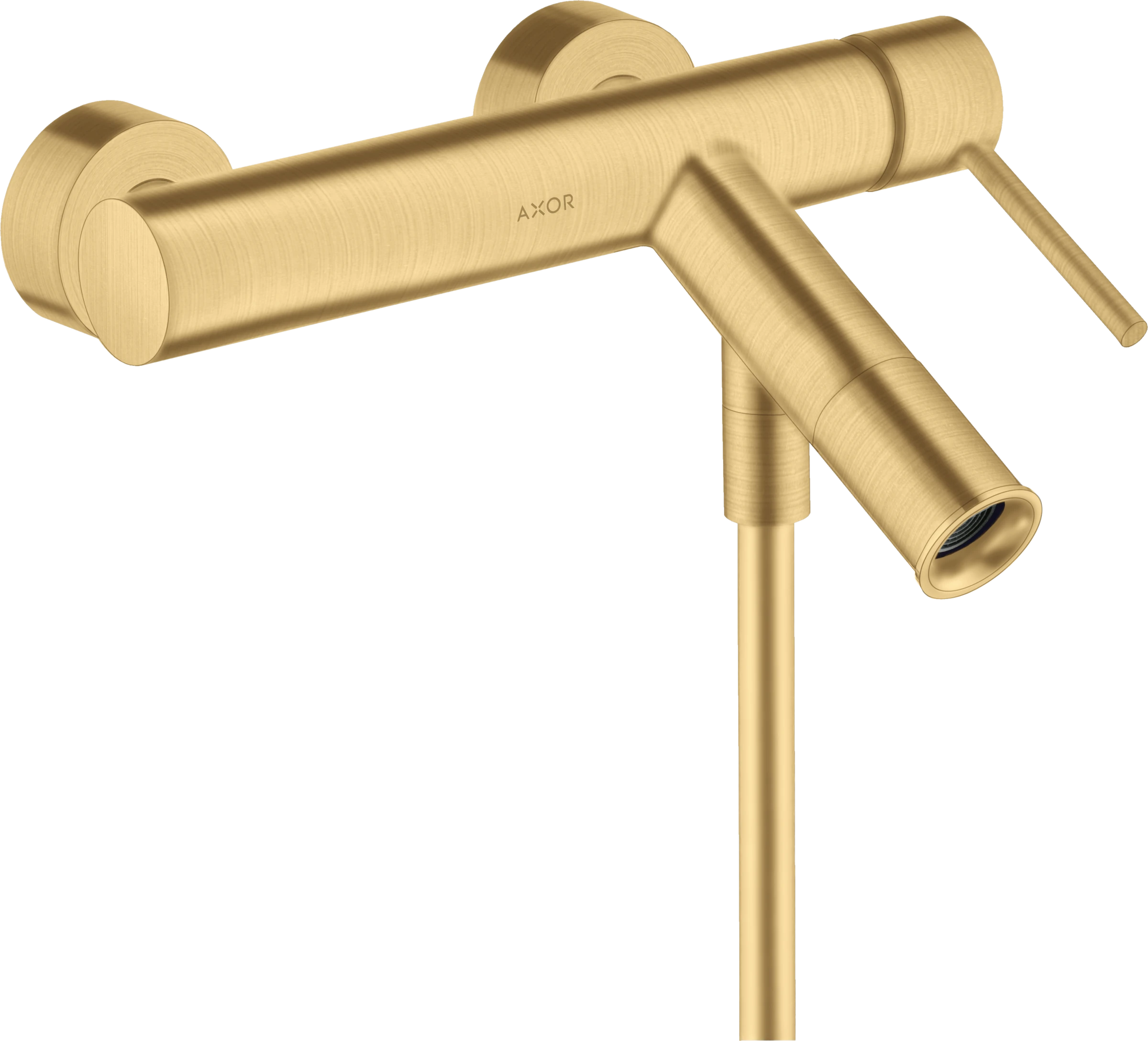 Axor Starck Bath Mixers Exposed 336 X 221 X 161mm Gold - Brushed