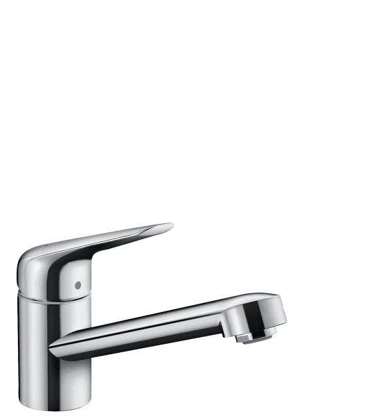 Hansgrohe Focus M42 Single Lever Kitchen Mixer 100 Coolstart, Ecosmart, Single Spray Mode Chrome