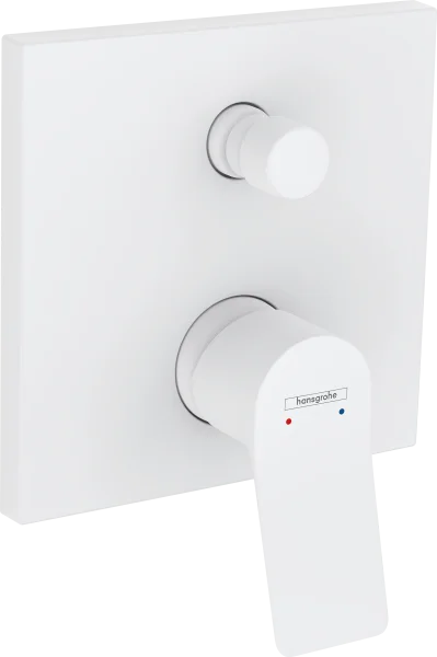 Hansgrohe Vivenis Single Lever Bath Mixer For Concealed Installation For Ibox Universal Matt White