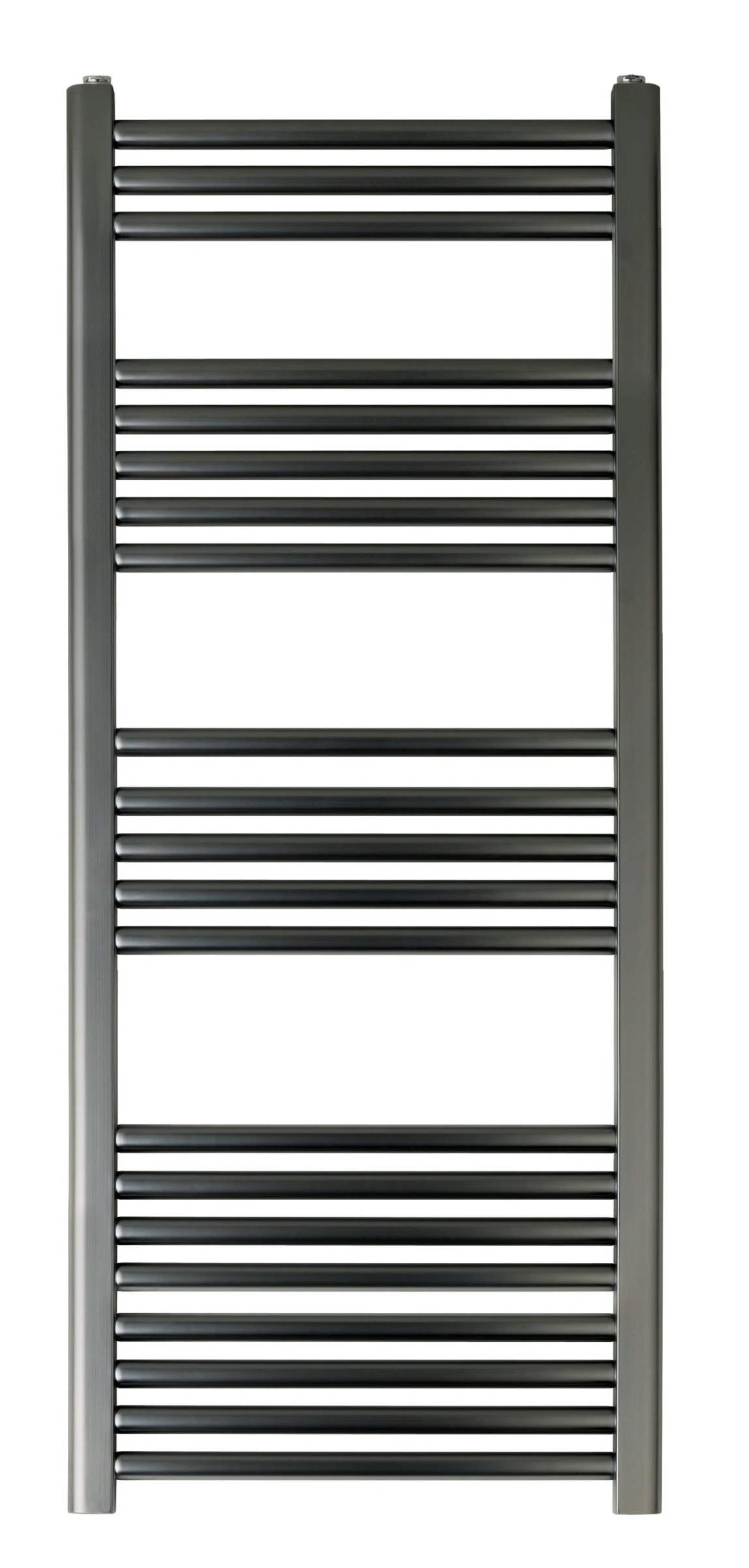 Just Taps Vos Radiator Brushed Black 1200 X 500