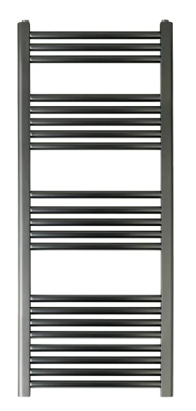 Just Taps Vos Radiator Brushed Black 1200 X 500