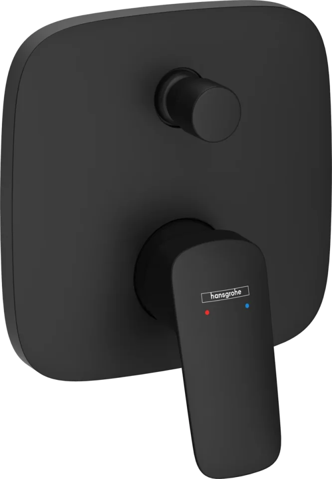 Hansgrohe Logis Bath Mixers Concealed 220 X 182 X 135mm Black - Matt product image - Image 1