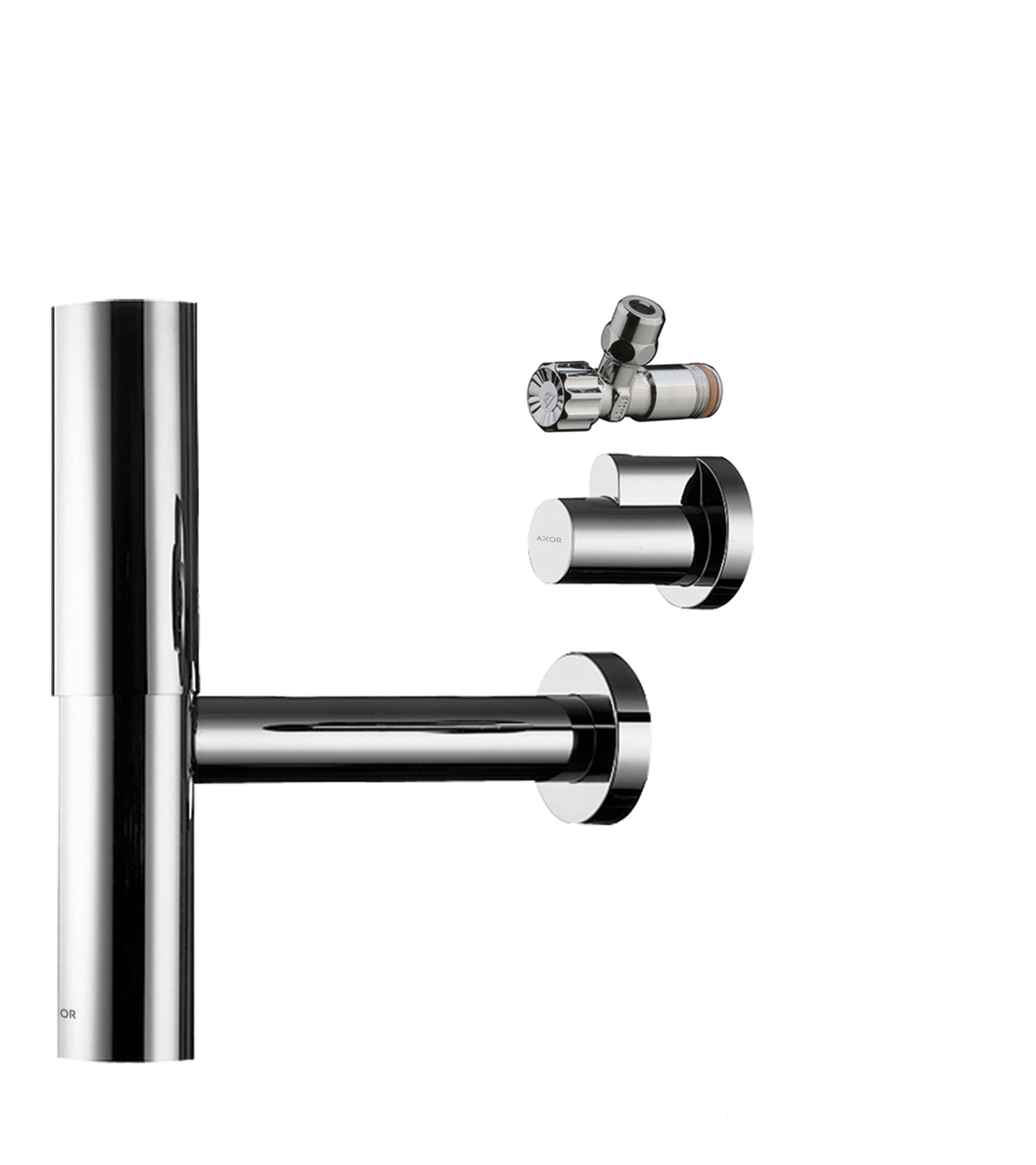 Axor Siphons 380 X 160 X 85mm Chrome