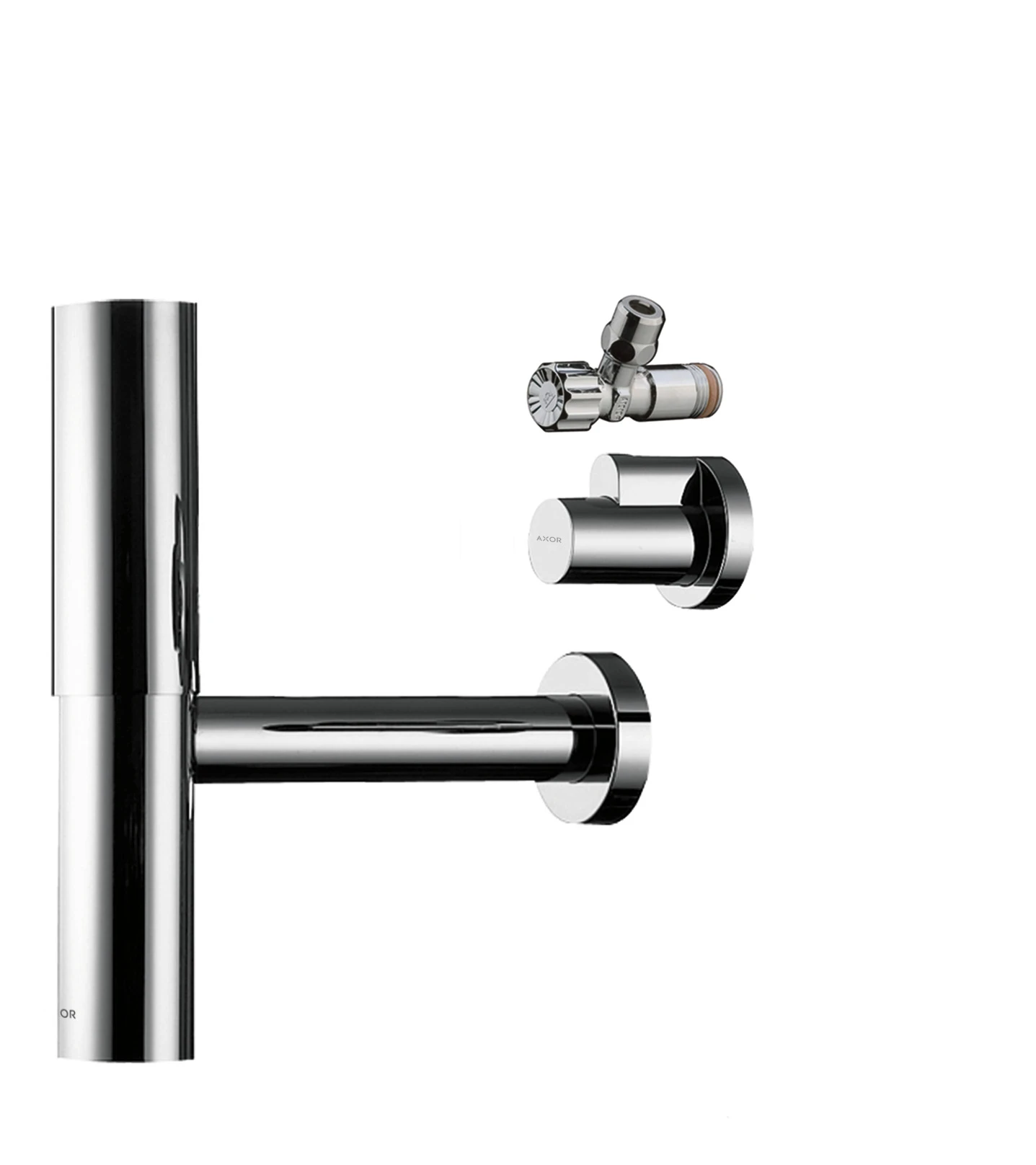 Axor Siphons 380 X 160 X 85mm Chrome