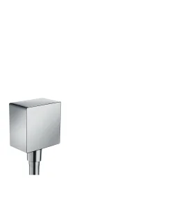 Hansgrohe Fixfit Wall Outlet 120 X 67 X 48mm Gunmetal/chrome - Polished