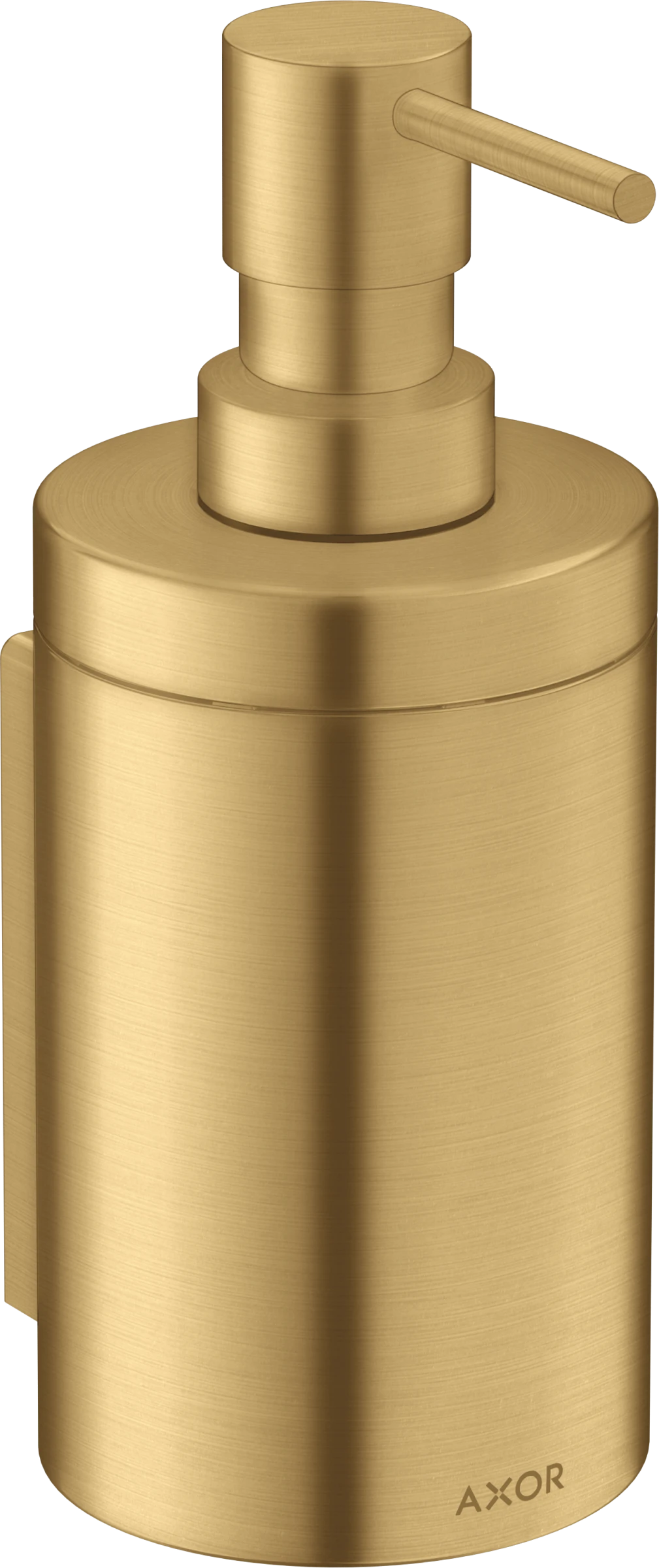 Axor Universal Circular Lotion Dispenser 256 X 163 X 102mm Gold - Brushed
