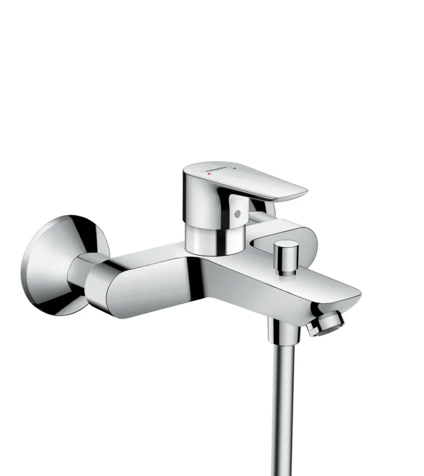 Hansgrohe Talis E Bath Mixers Exposed 246 X 198 X 154mm Chrome product image - Image 1