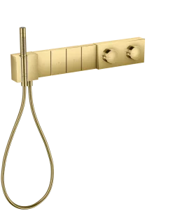 Axor Edge Thermostatic Shower Mixer Concealed 720 X 395 X 150mm Gold - Polished