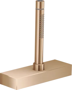 Axor Edge Concealed Basic Set Bath/shower Mixers 600 X 240 X 95mm Rose Gold/gold - Polished