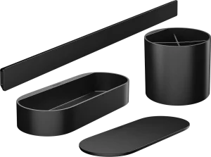 Hansgrohe Wallstoris Accessories Sets 647 X 260 X 168mm Black - Matt
