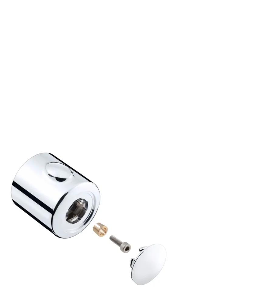 Hansgrohe Handles 207 X 119 X 68mm Chrome product image - Image 1