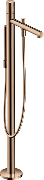 Axor Uno Bath Mixers Concealed 1205 X 380 X 225mm Rose Gold/gold - Polished