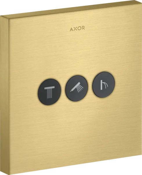 Axor Showerselect Valves Concealed 215 X 185 X 130mm Brass - Brushed