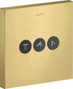 Axor Showerselect Valves Concealed 215 X 185 X 130mm Brass - Brushed
