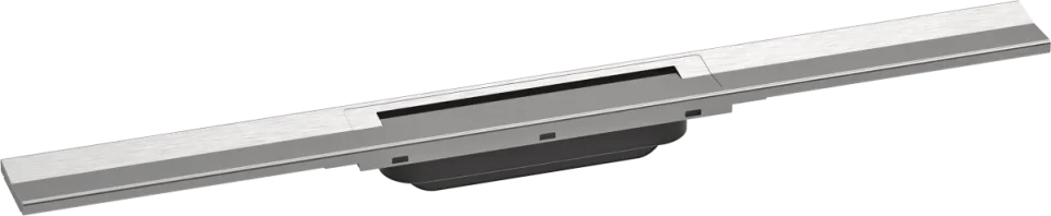 Hansgrohe Raindrain Flex Finish Sets Shower Wastes 884 X 163 X 85mm Stainless Steel - Brushed product image - Image 1