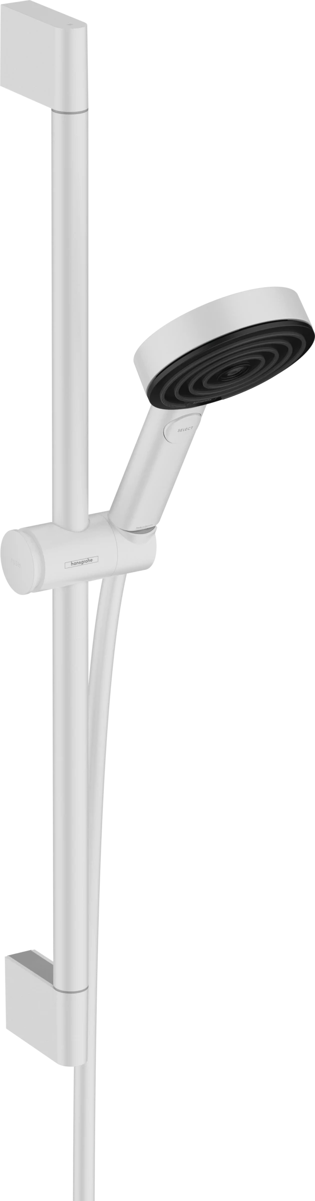 Hansgrohe Pulsify Select S Shower Rail Sets 751 X 152 X 70mm White - Matt