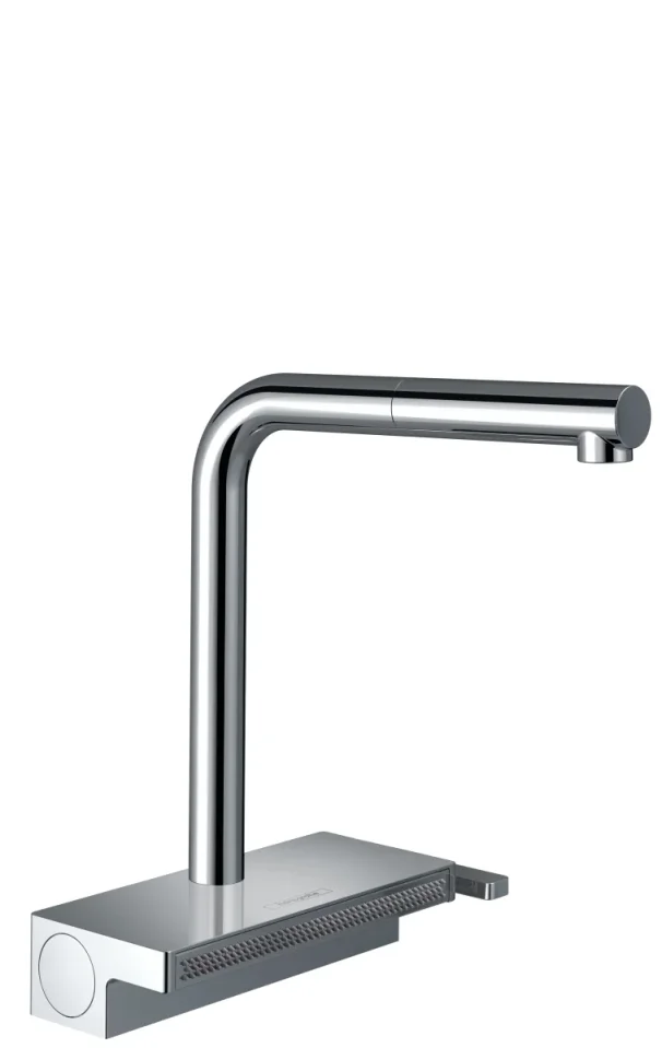 Hansgrohe Aquno Select M81 Manual Kitchen Mixers 395 X 570 X 210mm Chrome product image - Image 1