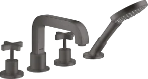 Axor Citterio Bath Mixers Concealed 510 X 263 X 128mm Gunmetal/chrome - Brushed